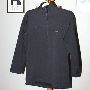 Patagonia Men's Capilene Expedition Weight Stretch Zip-T Black Size Medium